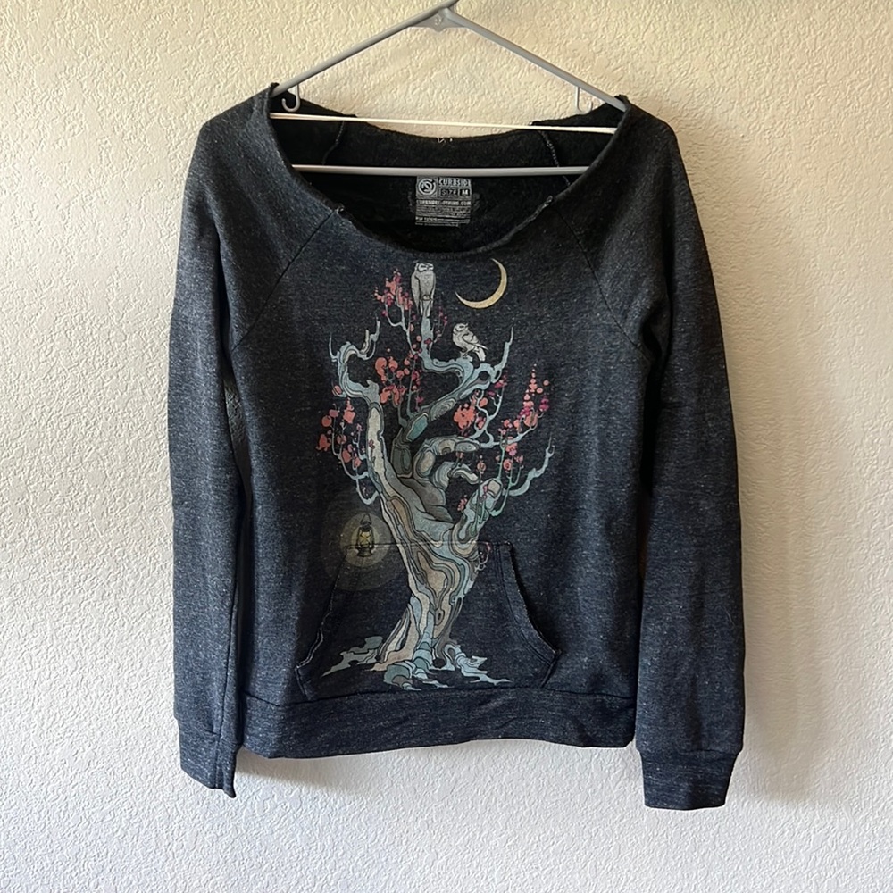 Curbside Clothing Night Owls Sweatshirt